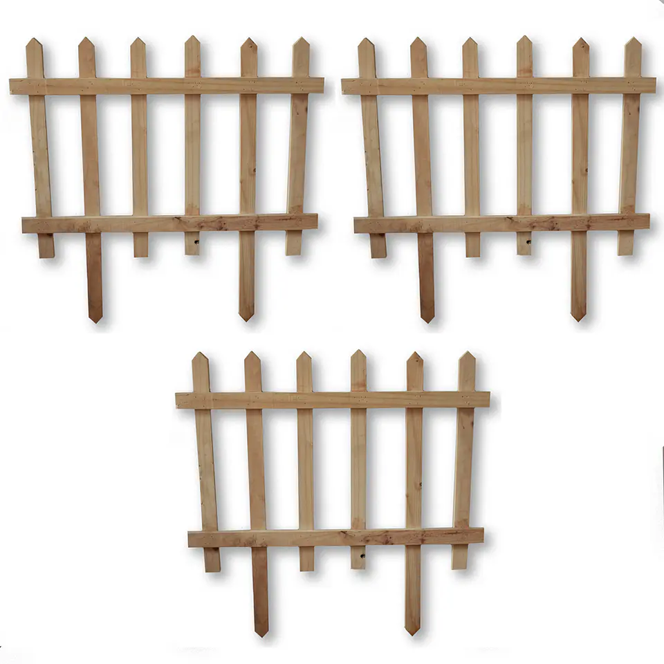 Cerca En Pino Combo 3 Unidades Mediana 80 Cm  1