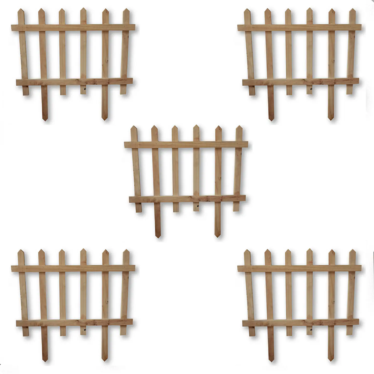 Cerca En Pino Combo 5 Unidades Mediana 80 Cm  1