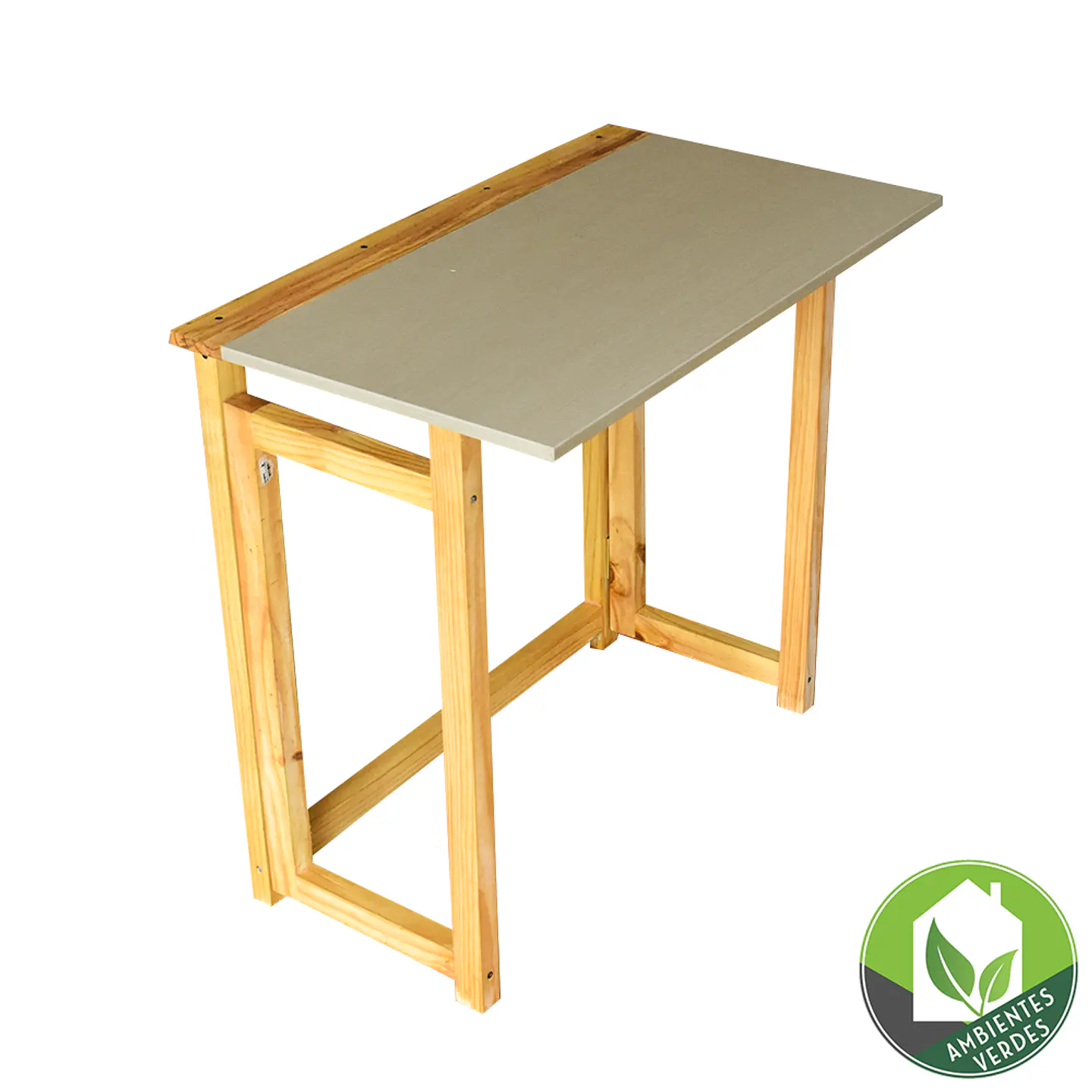 Escritorio plegable Beige 2
