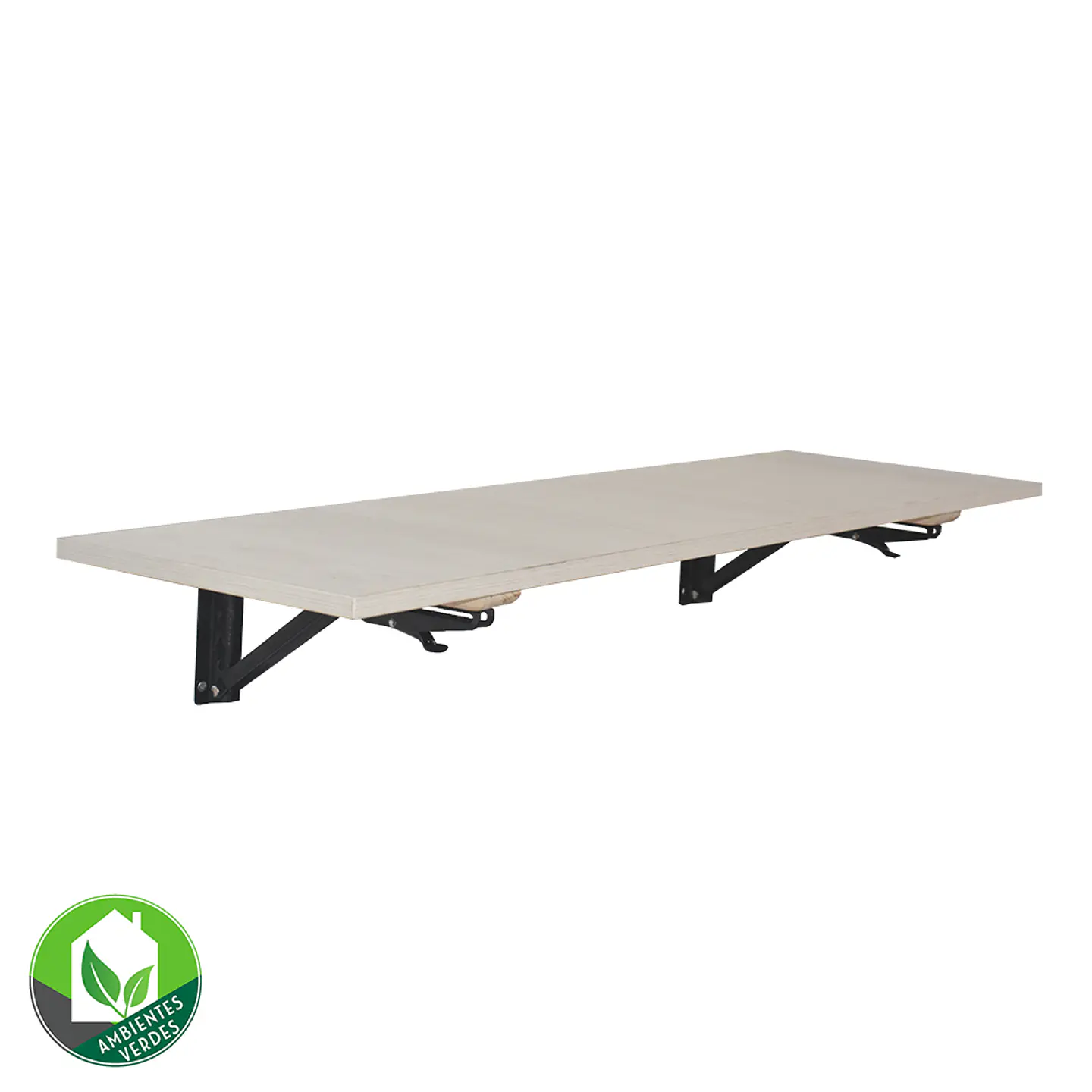 Repisa Abatible Metálica Plegable Y Melamina 2