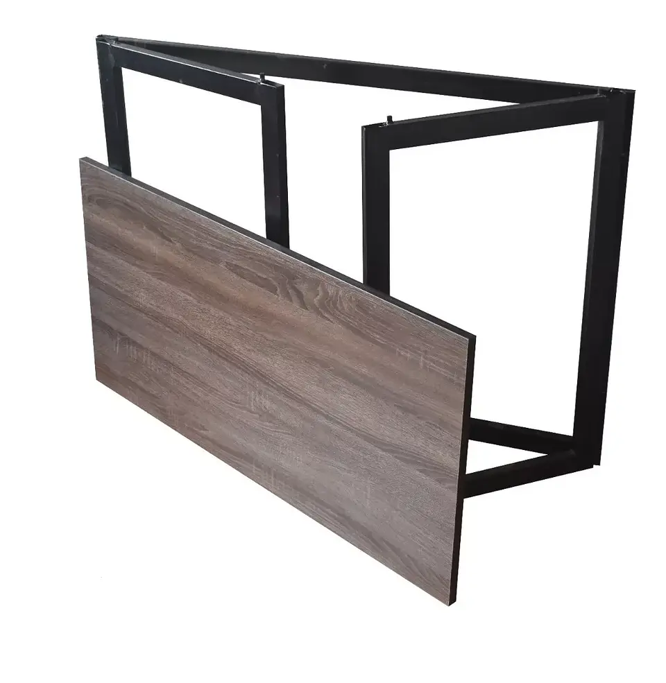 Escritorio metalico desarmable 100X50Cm  3