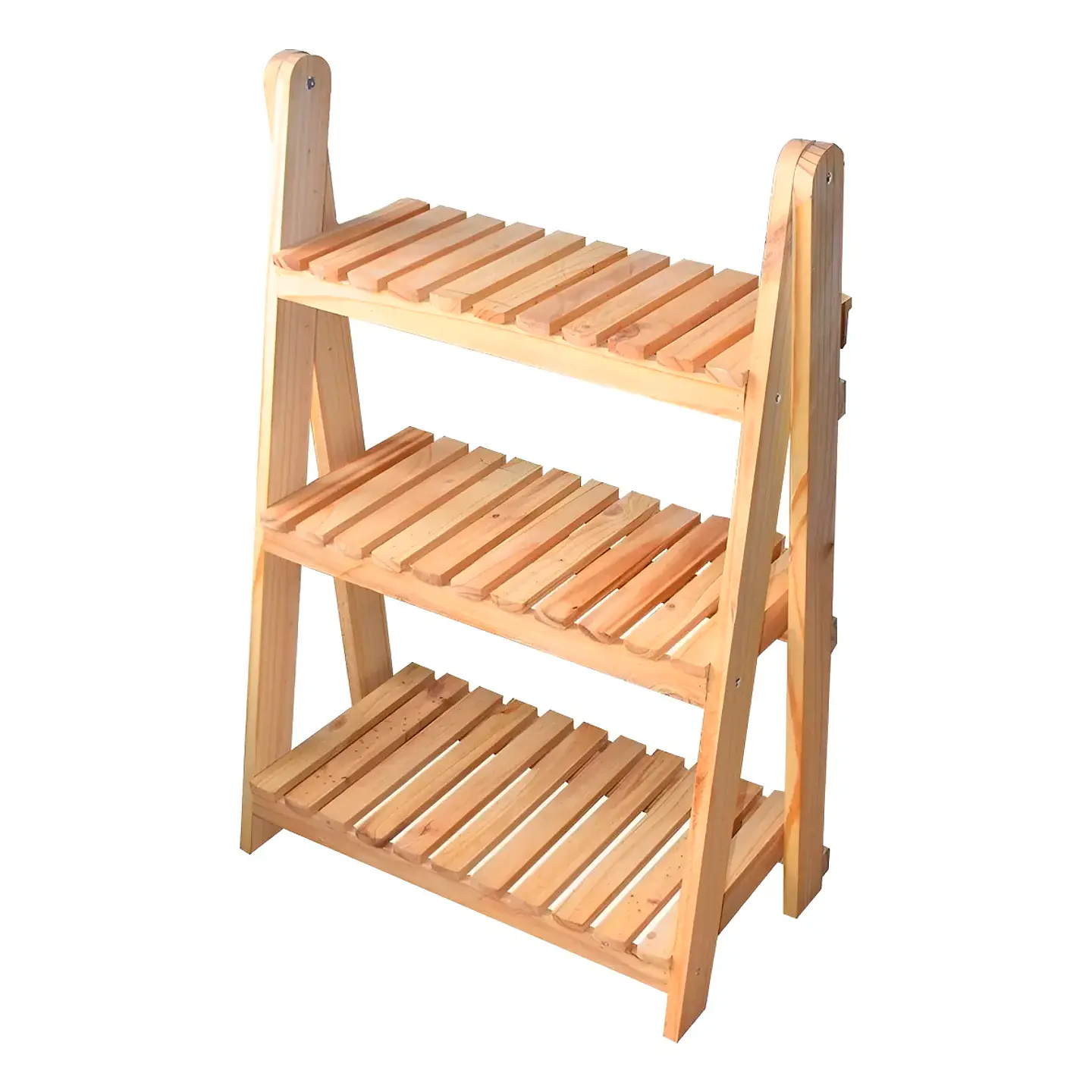 Mueble Jardín Jardinera Plegable En Madera Pino 100 X 67 Cm  1
