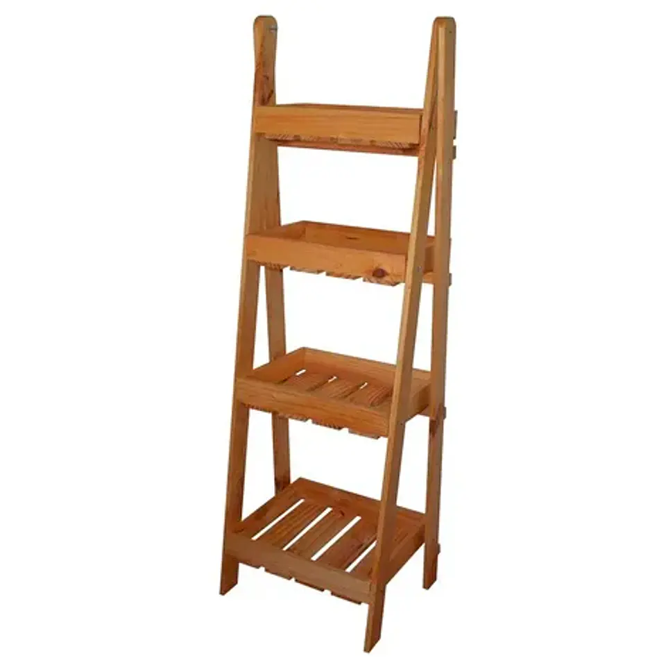 Mueble Organizador Plegable en pino Multiusos 140 X 46 Cm 1