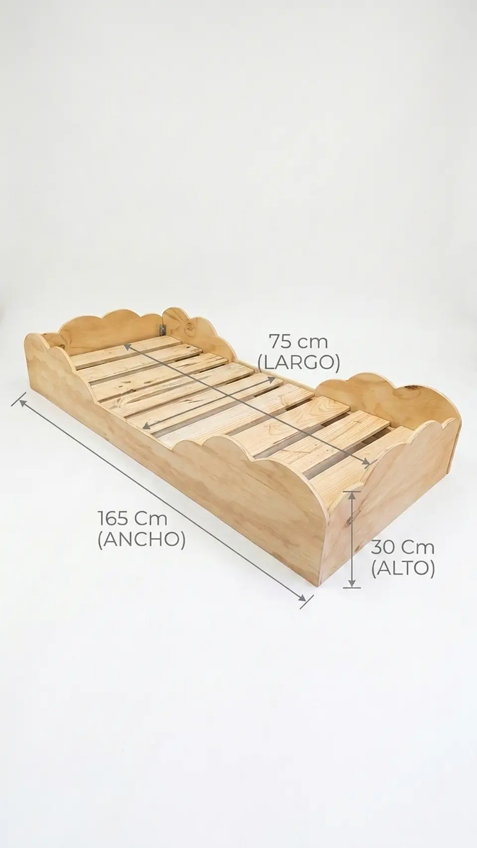 Cama Nube Montessori Madera  6