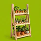 Mueble Jardín Jardinera Plegable En Madera Pino 100 X 67 Cm  - Miniatura 1
