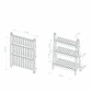 Mueble Jardín Jardinera Plegable En Madera Pino 100 X 67 Cm  - Miniatura 5
