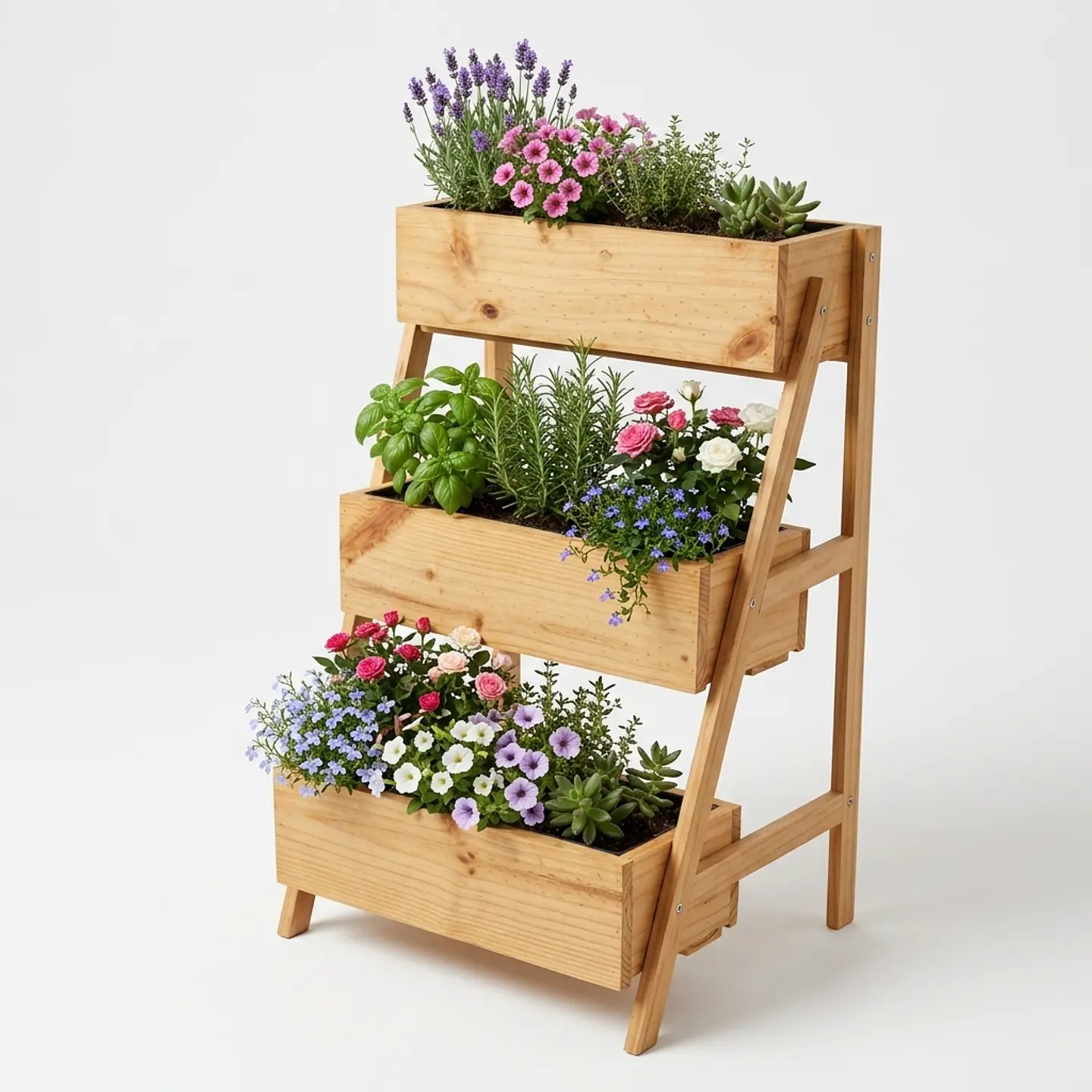 Jardinera Huerta tres módulos en Pino 1