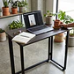 Escritorio plegable  Metálico - Madera - Miniatura 1