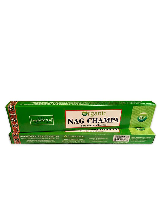 Incienso Nandita Nag Champa Verde O.