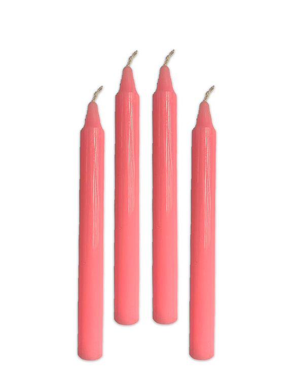 Velas Taper Rosado