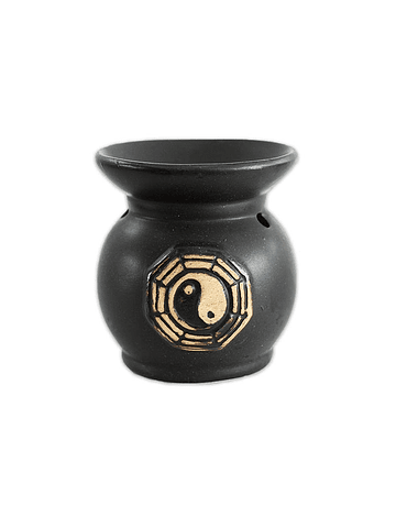 Difusor  de ceramica c/  figura yin yang