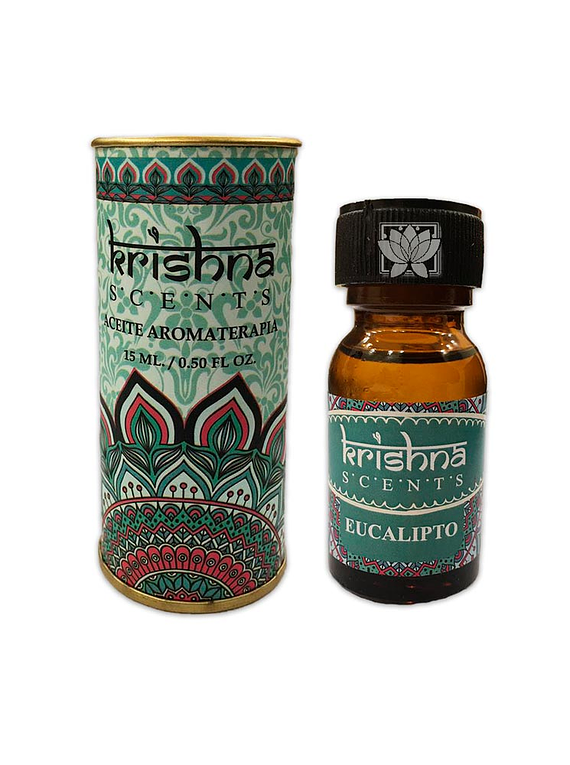 Aceite Eucalipto Krishna 15 ml