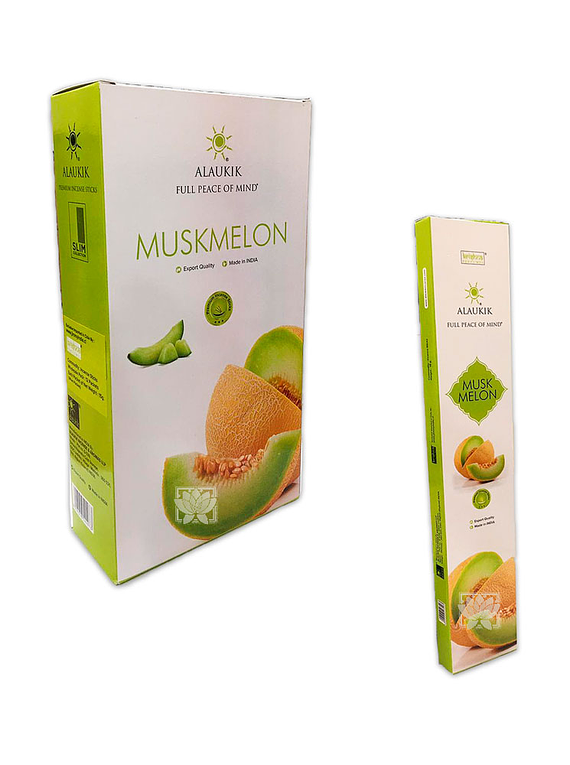 Incienso Alaukik  Slim  Muskmelon 15Gr