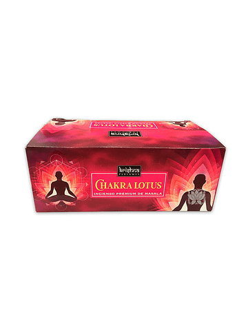 Incienso Krishna Premium Chakras Lotus 