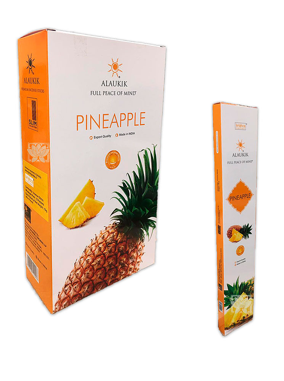 Incienso Alaukik  Slim  Piña 15Gr