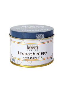 Vela Aromaticas Lata Krishna Aromaterapia