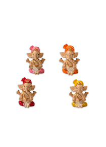Set Figura Ganesh  Poliresina 2,9" JI21-54
