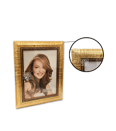 Porta Retrato   Dorado 15 x 20cm 