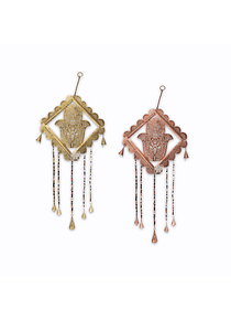 Campana De Viento Mano de Fatima Rombo 10"  VDQ20-091