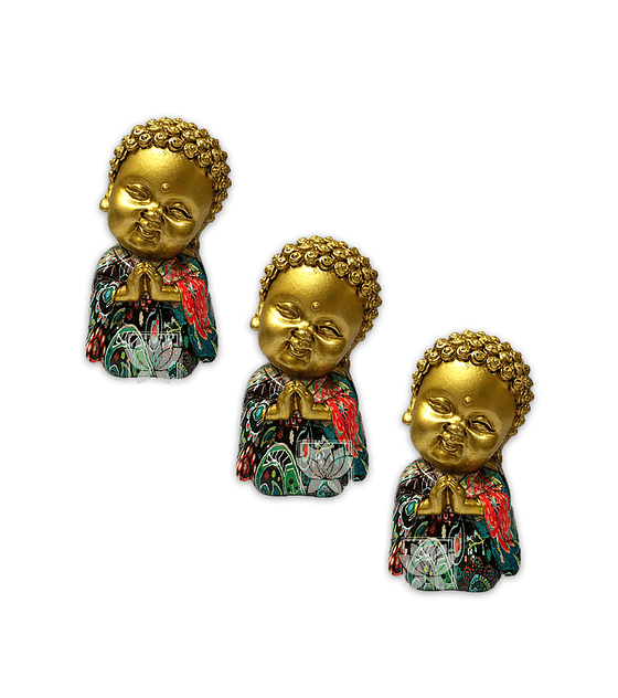 Set Figura Buda  Rezando  3,5" JI21-166