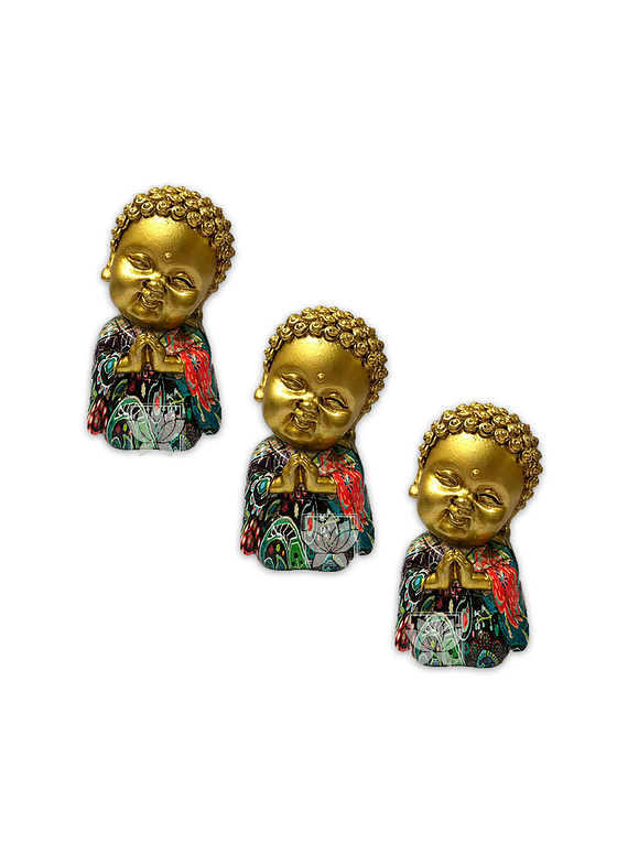 Set Figura Buda  Rezando  3,5
