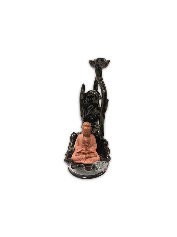 Cascada de Humo Buda Greda Meditando  #1010