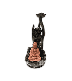Cascada de Humo Buda Greda Meditando  #1010