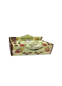 Incienso Tulasi Aromas Dobles Ruda Mirra 