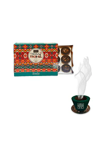 Resina Natural  Krishna Tribal Earth  Copa  Ruda