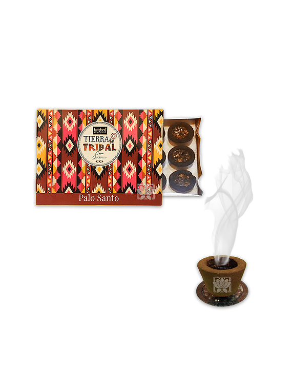 Resina Natural  Krishna Tribal Earth  Copa  Palo Santo