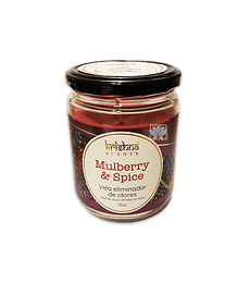 Vela Frasco Eliminador de Olores  Mulberry & Spice 369grs 