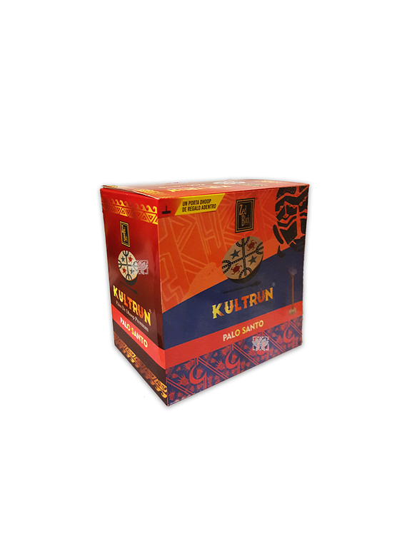 Incienso Zed Black Kultrún  Dhoop 30gr  Palo Santo 