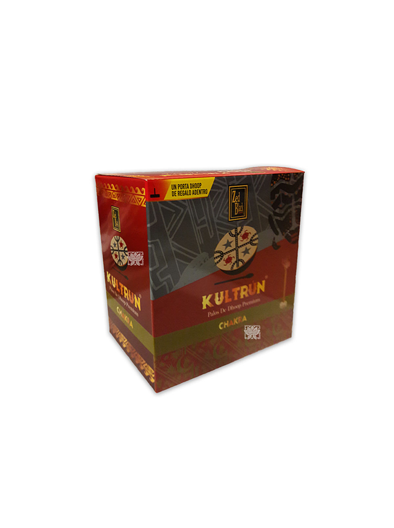 Incienso Zed Black Kultrún  Dhoop 30gr  Chakra