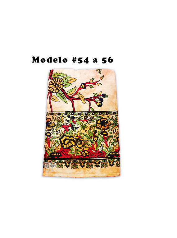 Cubrecama de Algodon Con Diseño # 54 a 56