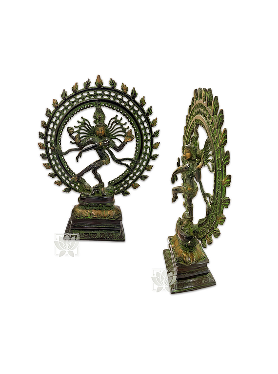 Dios Shiva Danzando en Bronce   18