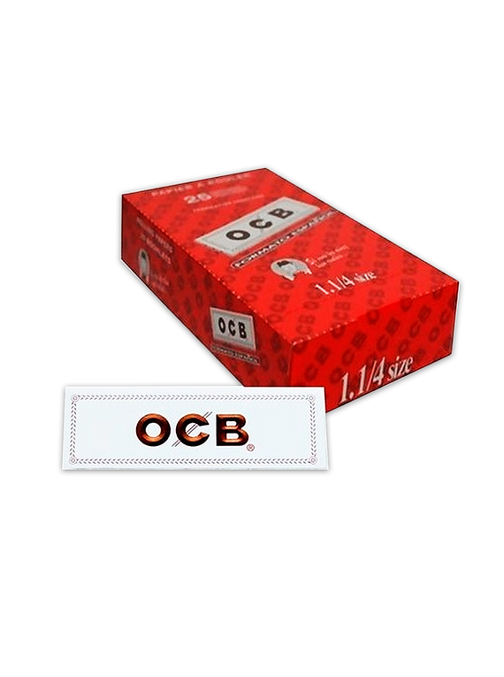 Papelillo Ocb Blanco 1 1/4 25Un