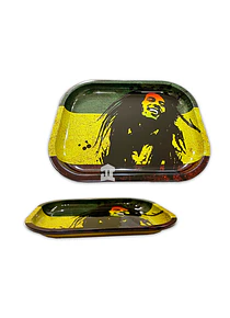 Bandeja De Metal c/ Diseños Surtidos  Peq. 0032