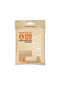 Filtro DH Slim Long Bio+ Papel Brown 120 filtros