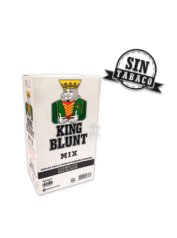 Papelillo King Blunt  x5  Surtido MIX