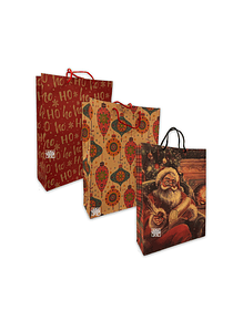 Bolsa Papel Kraft c/diseño 42x31,5cm JI16-11G