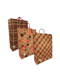 Bolsa Papel Kraft c/diseño 42x31,5cm JI16-10G