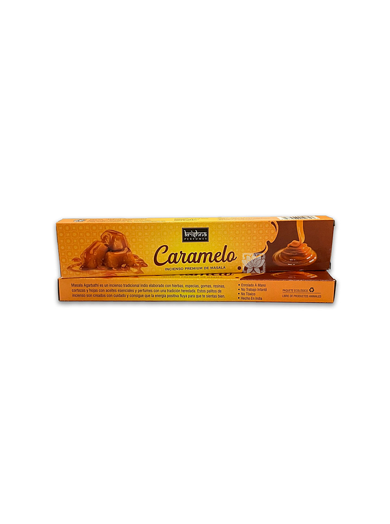 Incienso Krishna Premium Caramelo 12 cajitas