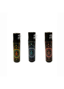 Encendedores i-Lighter Sleeve Green Leaf-4 30Und