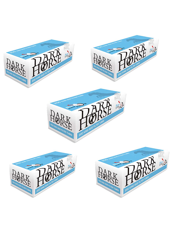 Tubo Para Rellenar Dark Horse Carbón Packs 5 Displays