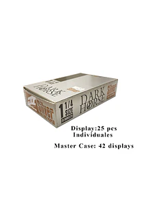 Papelillo Dark horse Silver 11/4 caja 25un