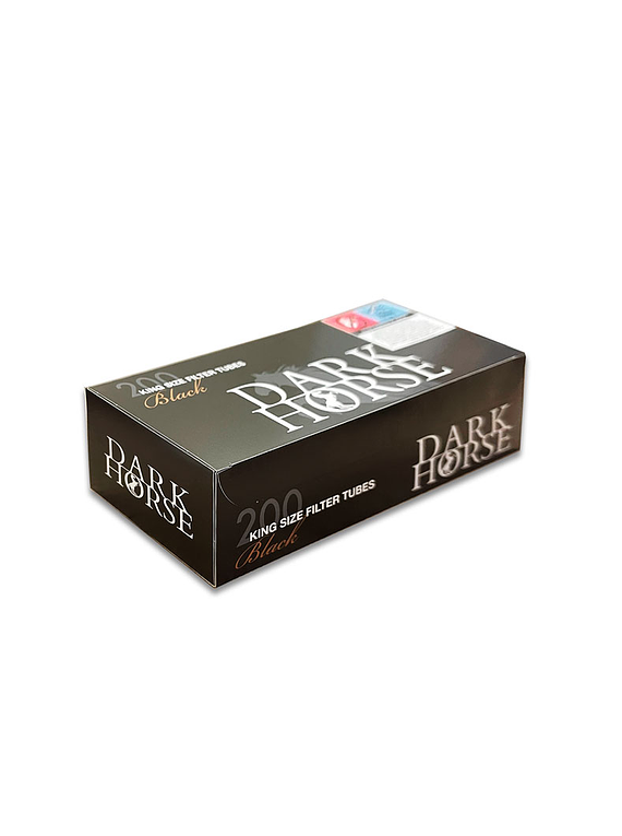 Tubo Para Rellenar Dark Horse BLACK Packs 5 Displays