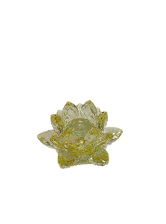 Flor de loto Cristal Color 30MM JI19-119