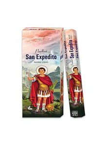 Incienso Formato Hexagonal  Santos San Expedito