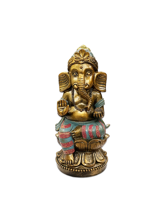 Figura Dios Ganesh Sentado JI23-549