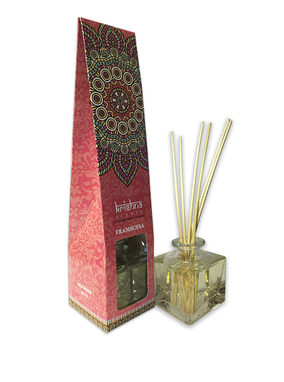 Difusor con Palito Reed Krishna Frambuesa